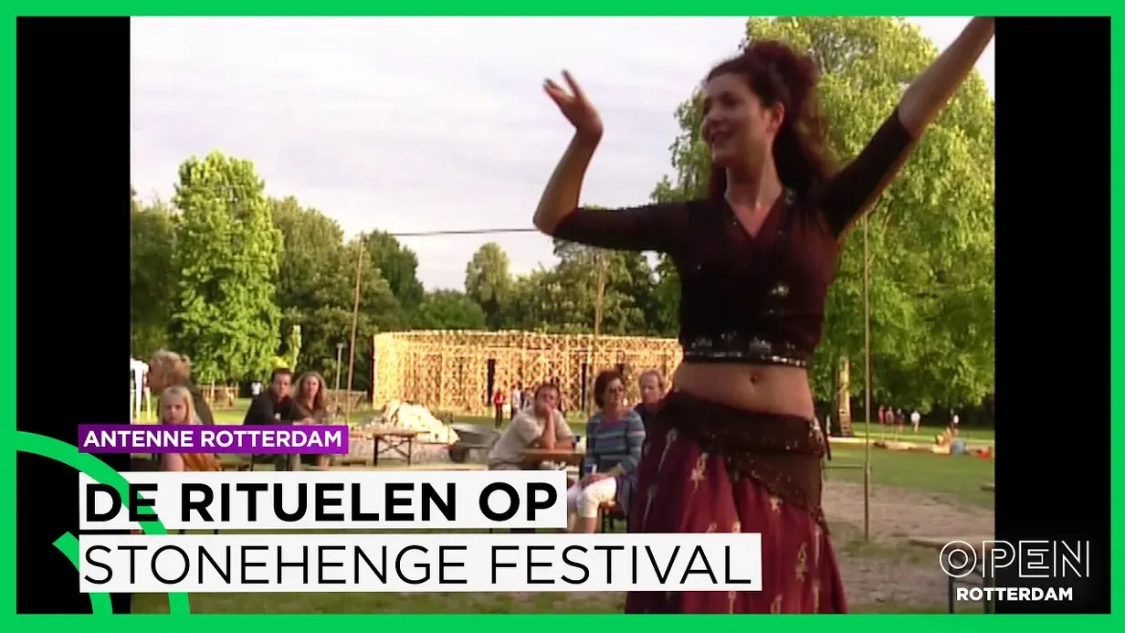 Antenne Rotterdam duikt in de rituelen van festival Stonehenge in Het Park