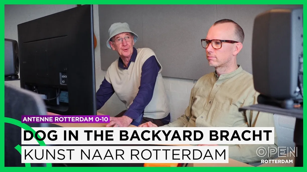 Dog in the Backyard bracht kunst naar Rotterdamse wijken buiten het centrum | ANTENNE ROTTERDAM 0-10
